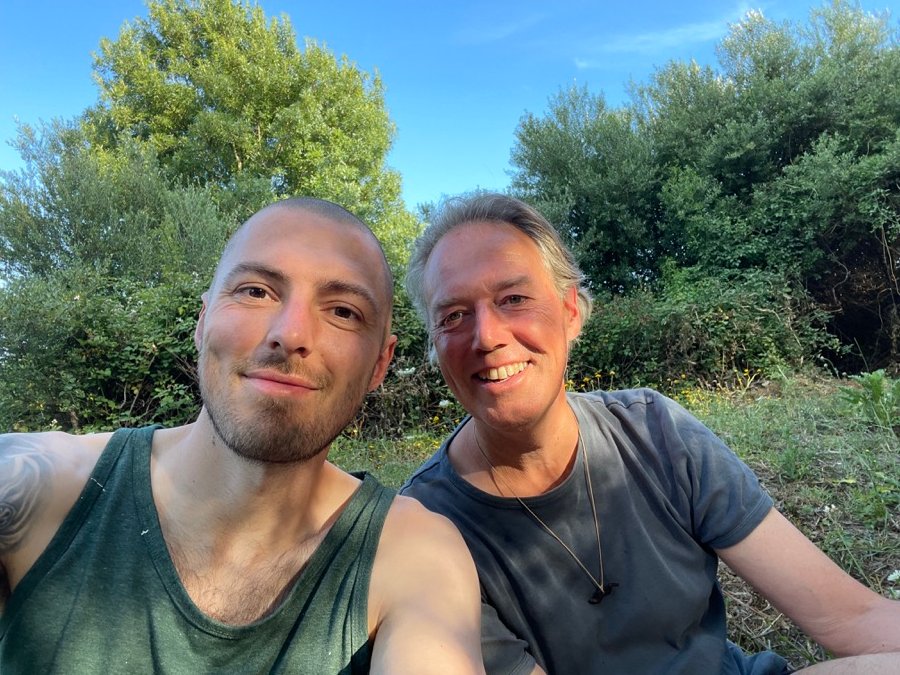 Ron Berends en Frans Jorna
